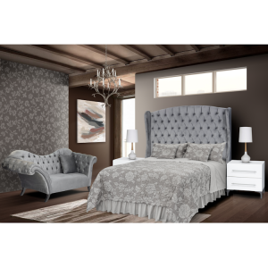 Emperor Bedroom suite with Chaise