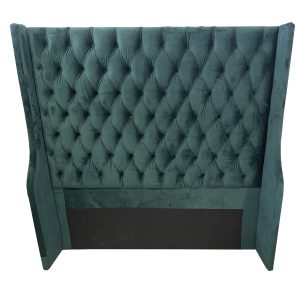 Classic Queen Size Headboard - William - Green