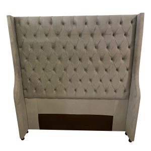 Classic Queen Size Headboard - William - Grey