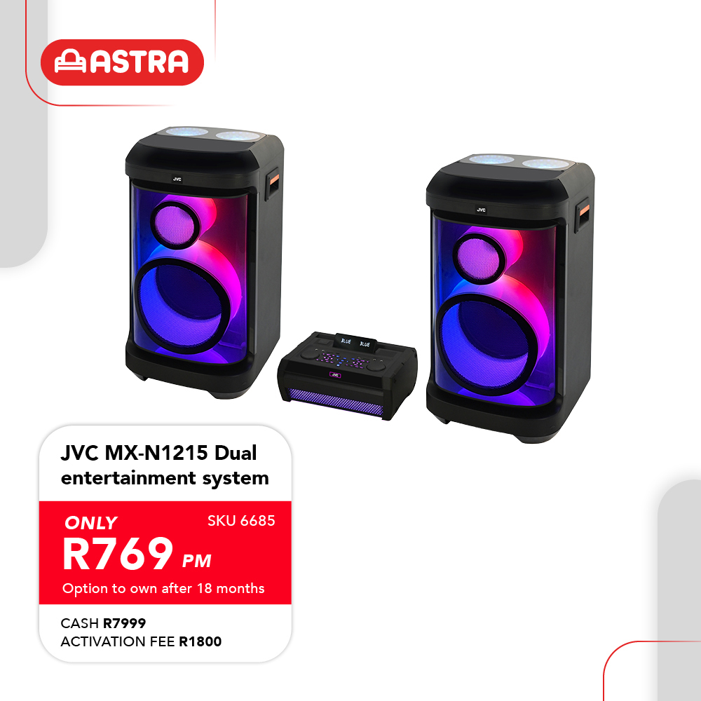 JVC MX-N1215 Dual entertaiment system