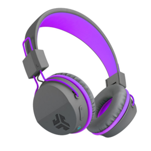 JLAB JBuddies Studio Bluetooth On-Ear Kids Headphones - Purple