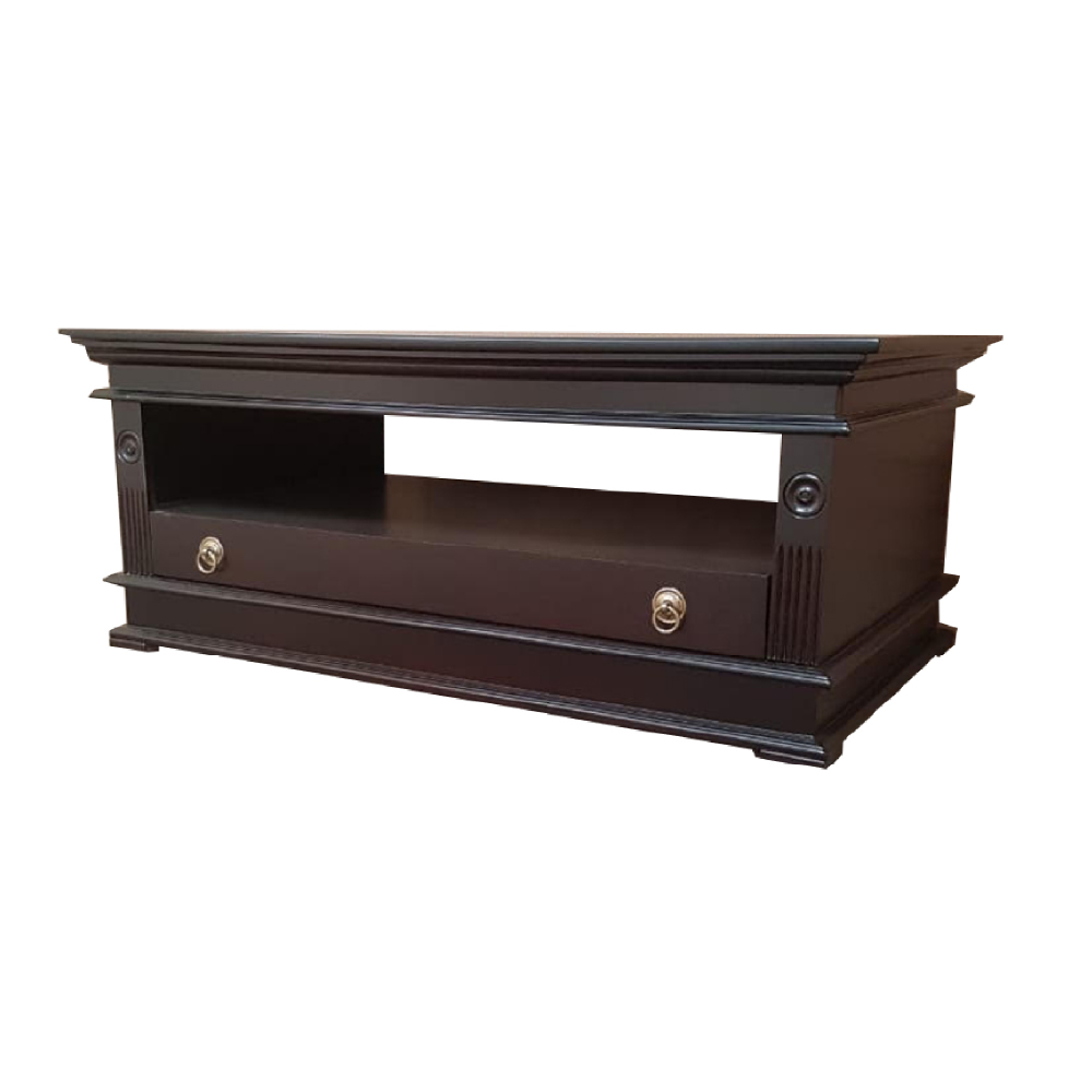 Dark Wood Coffee Table - Hilton