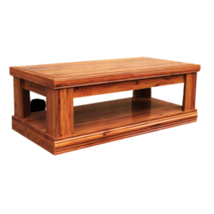 Natural Wood Finish Coffee Table Roma