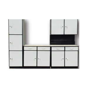 3 Piece Steel Kitchen Unit