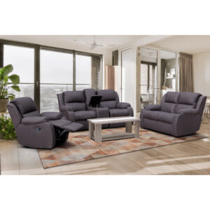 Celine 3piece Lounge suite with recliner and console