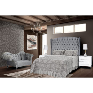 Emperor Bedroom suite with Chaise