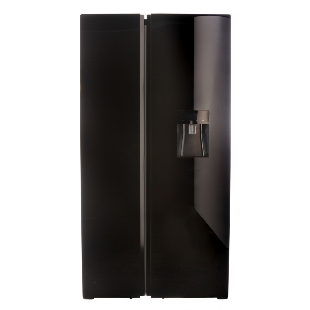 Defy DFF456 Side/Side Fridge Freezer black - Astra Furnishers